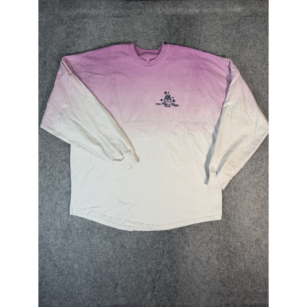 Disney runDisney Spirit Jersey 2020 Every Mile Is Magic Pink Ombre Medium